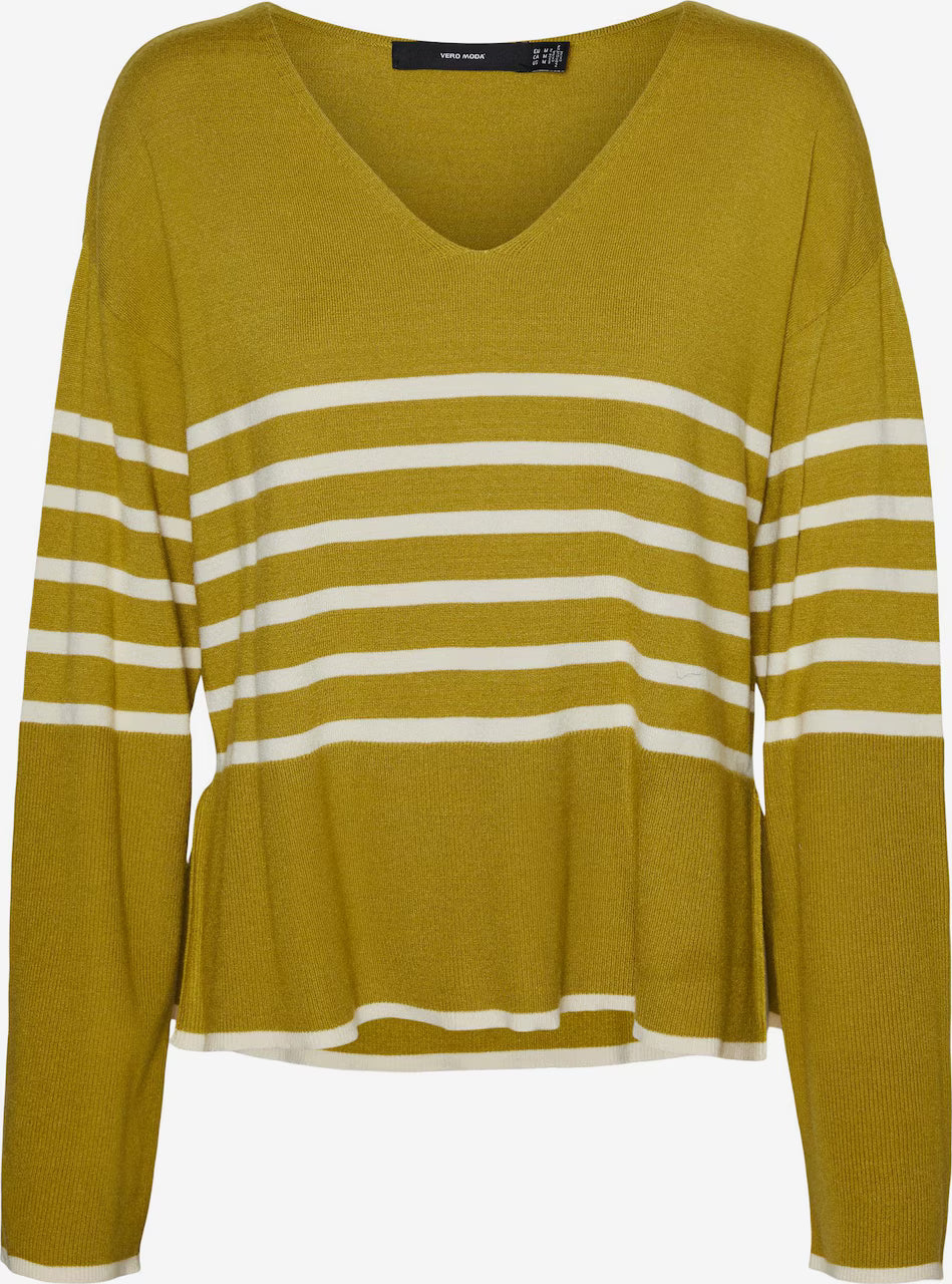 VERO MODA HAPPINESS Strickpullover – Oliv