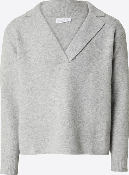TRAPP Pullover "Graumeliert"