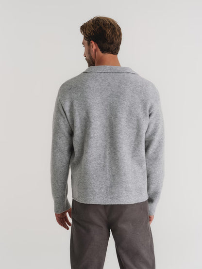 TRAPP Pullover "Graumeliert"