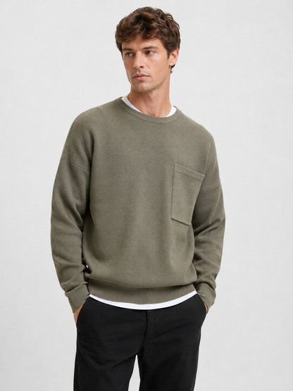 ONLY & SONS Onslamai Strickpullover mit Brusttasche