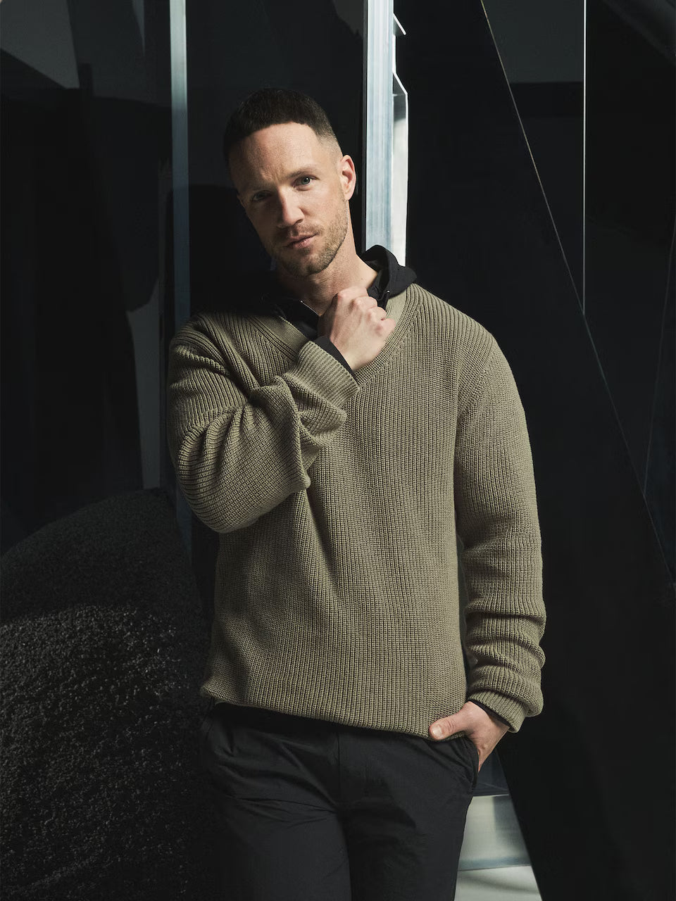 DAN FOX APPAREL Pullover "Bilal"
