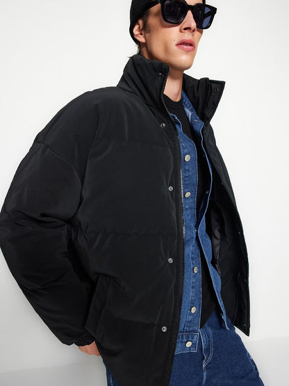 Trendyol Steppjacke Schwarz