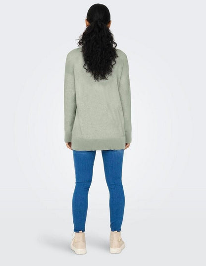 ONLY ONMIBI Rollkragenpullover – Smoke Green
