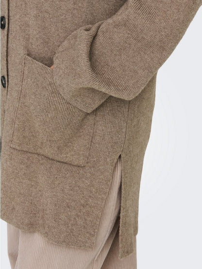 ONLY Cardigan ONLKATIA Rib V-Ausschnitt