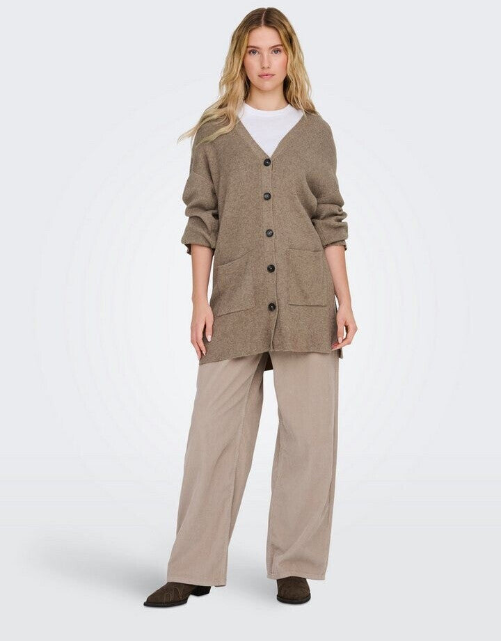 ONLY Cardigan ONLKATIA Rib V-Ausschnitt